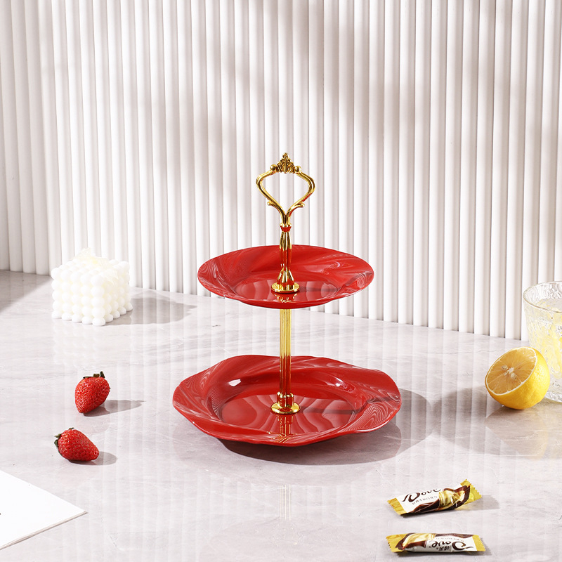 Laijushun augļu plāksne, plastmasa, jauns ķīniešu stils, izlaists 2025. gadā.