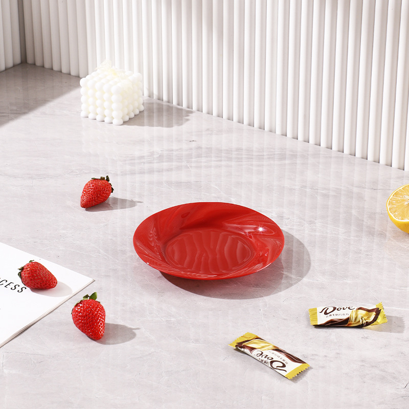 Laijushun augļu plāksne, plastmasa, jauns ķīniešu stils, izlaists 2025. gadā.