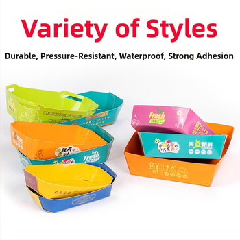 Papīra augļu plate vitrīnas nolūkam, svaigs un mīļš stils, izlaišana ziemā 2024