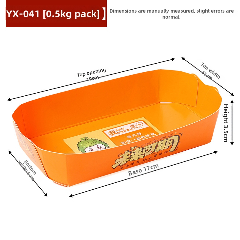 Papīra augļu plate vitrīnas nolūkam, svaigs un mīļš stils, izlaišana ziemā 2024
