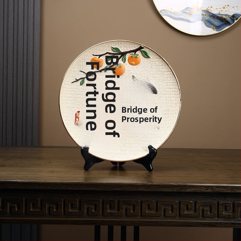 Sveķu briedis figūriņa, ķīniešu stila dekoratīvā skulptūra mājām vai birojam, ideāla dāvana