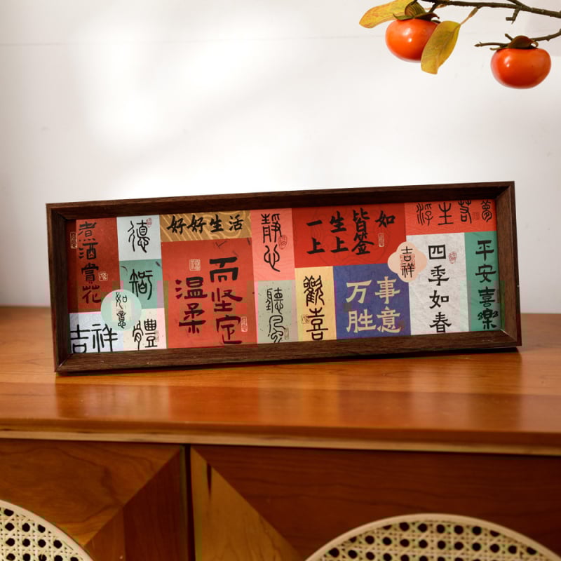 Teak koka dekoratīvā figūra ieejai un dzīvojamai istabai, jauns činoiserijas stils, amatniecība: cits; dāvana dzimšanas dienā un Ziemassvētkiem