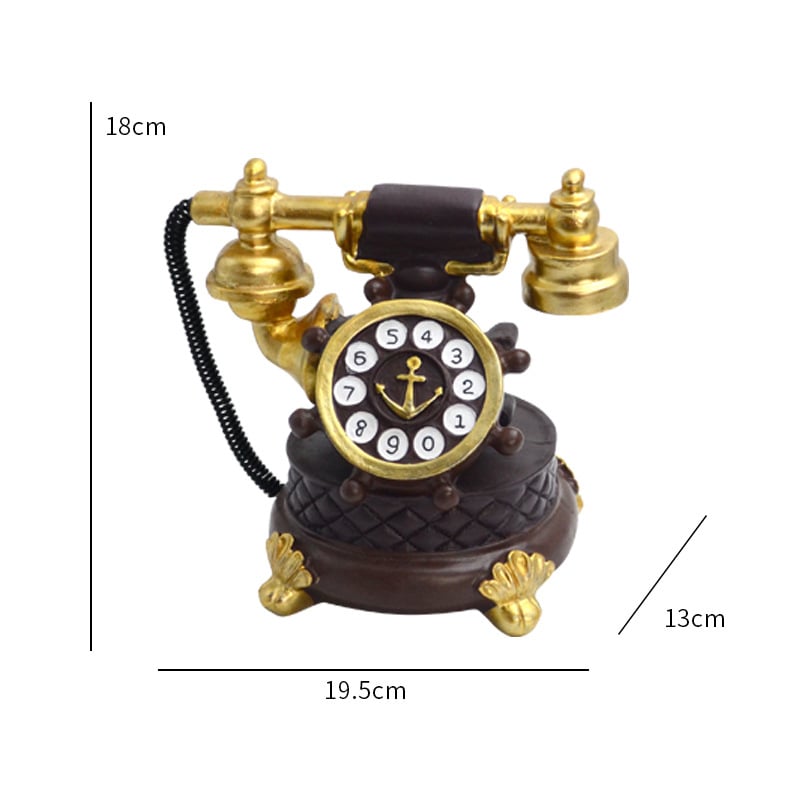 Vīna skapi dekoru komplekts — sveķu fonogrāfa aksesuāri birojam un viesistabai, Tengda zīmols, moderns retro stils, gatavs dāvanai