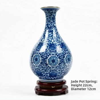 Thousand Hands keramikas vāze – ķīniešu stilā, piemērota dāvana dzimšanas dienai un jaunajai mājai