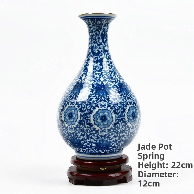 Thousand Hands keramikas vāze – ķīniešu stilā, piemērota dāvana dzimšanas dienai un jaunajai mājai