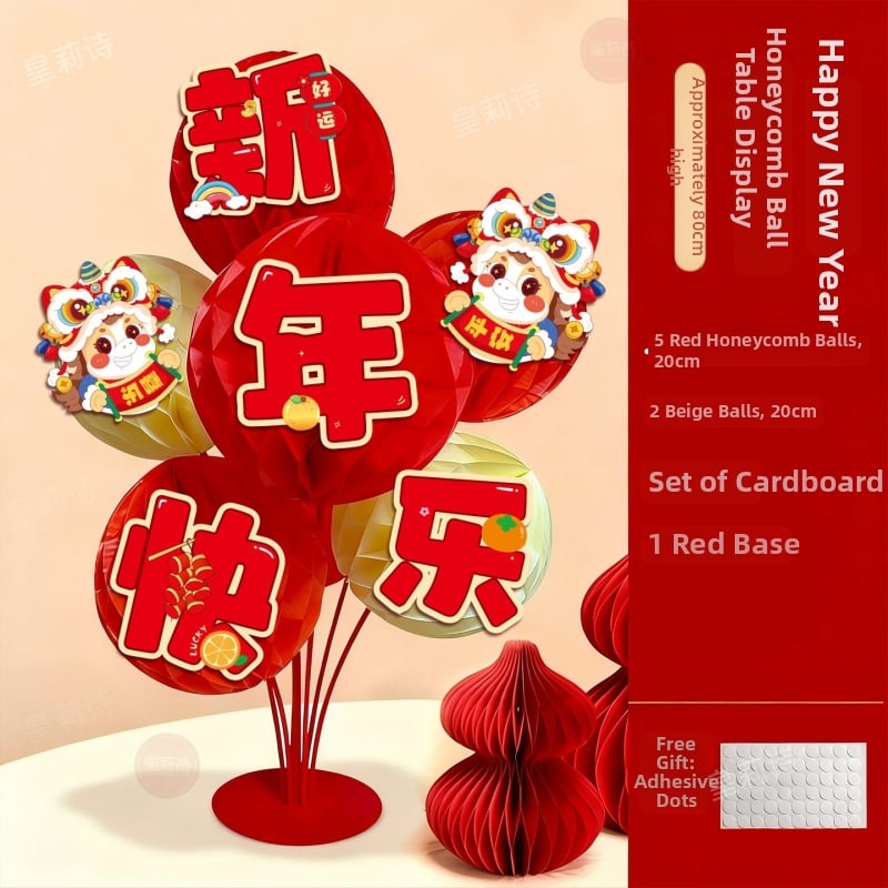 Vietos dekoravimo rekvizitai – popierinė medžiaga, šventinis stilius, Pavasario festivalio dekoracijos