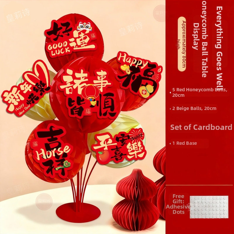 Vietos dekoravimo rekvizitai – popierinė medžiaga, šventinis stilius, Pavasario festivalio dekoracijos