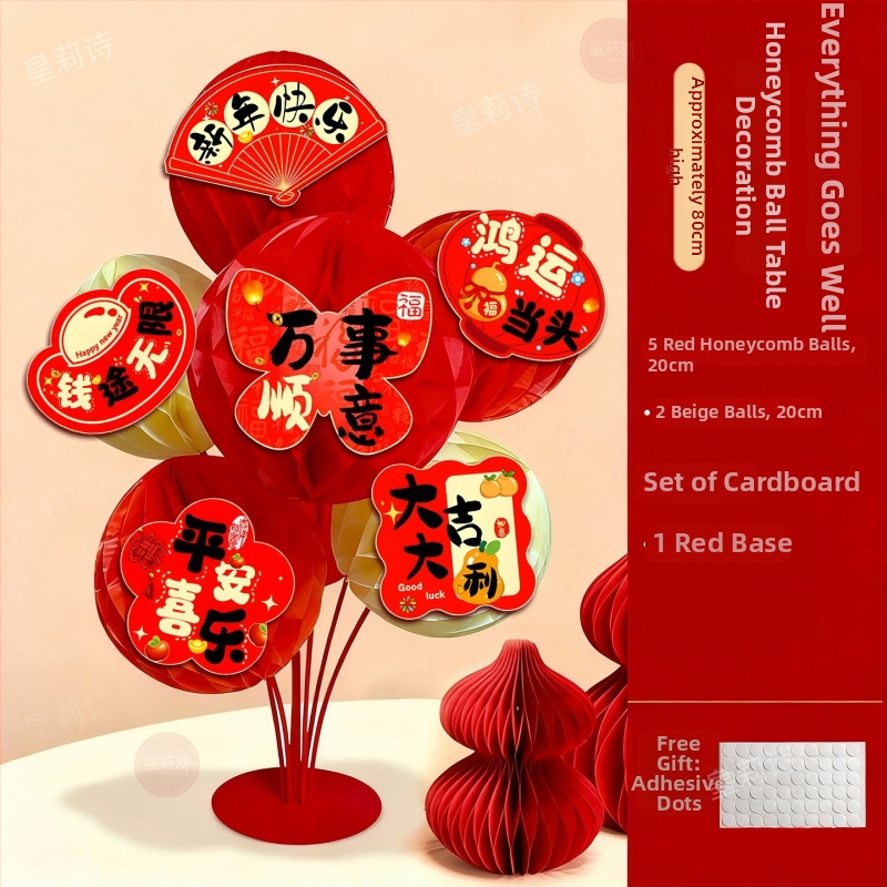 Vietos dekoravimo rekvizitai – popierinė medžiaga, šventinis stilius, Pavasario festivalio dekoracijos