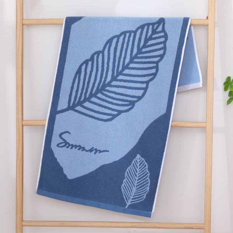 Jinxi Gaoyang 100% kokvilnas sejas dvielis – 32S dzija, 100–120 g, 100% kokvilna