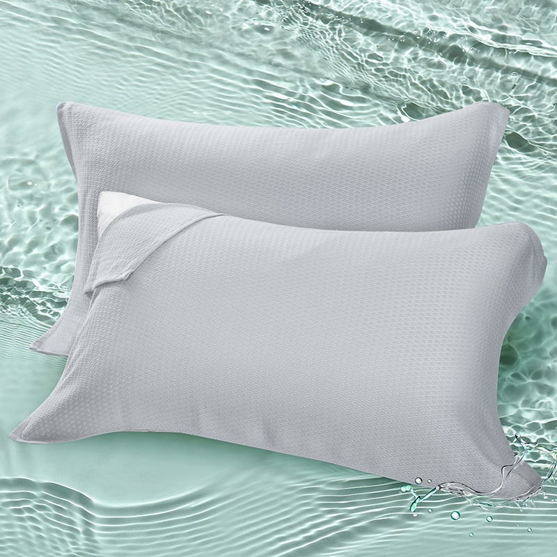 Drizzle μαξιλαροθήκη από ίνες μπαμπού, εκτύπωση λογοτύπου επιτρέπεται, χωρίς παραμετροποίηση