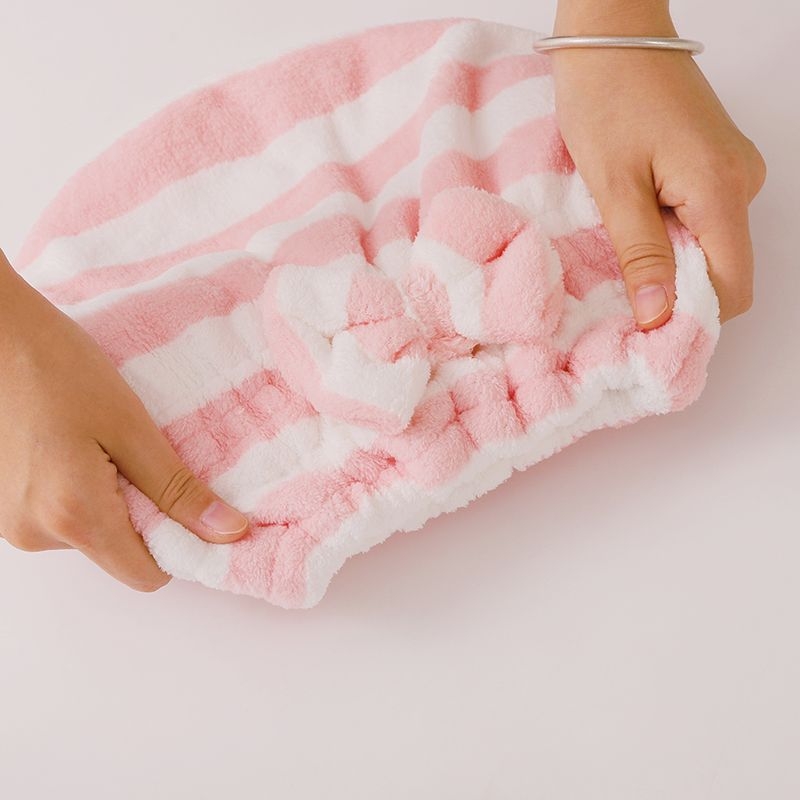 Unique mikrošķiedras matu žāvēšanas cepure, 150D diegs, masa zem 30 g