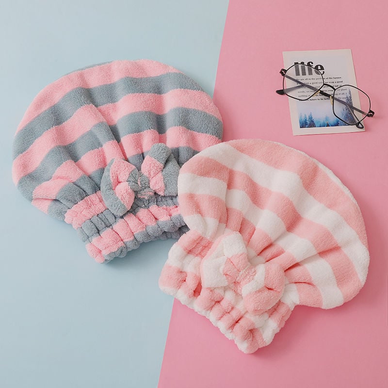 Unique mikrošķiedras matu žāvēšanas cepure, 150D diegs, masa zem 30 g