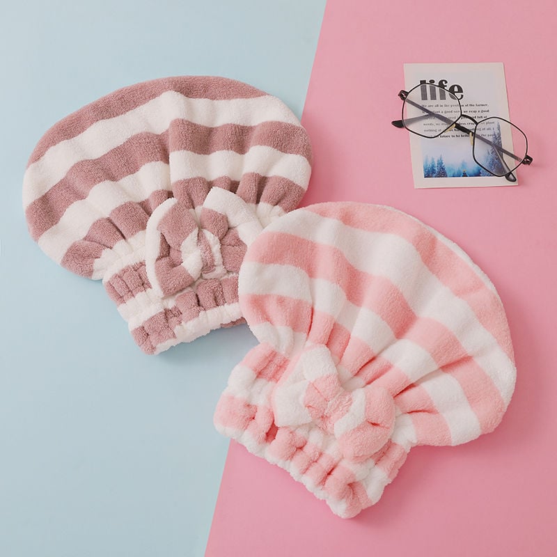 Unique mikrošķiedras matu žāvēšanas cepure, 150D diegs, masa zem 30 g