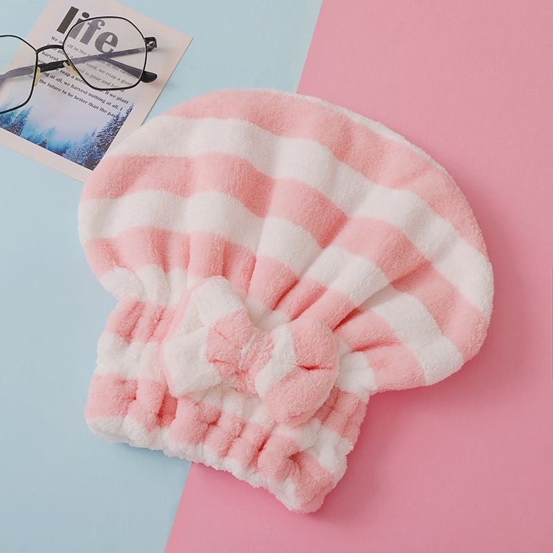 Unique mikrošķiedras matu žāvēšanas cepure, 150D diegs, masa zem 30 g