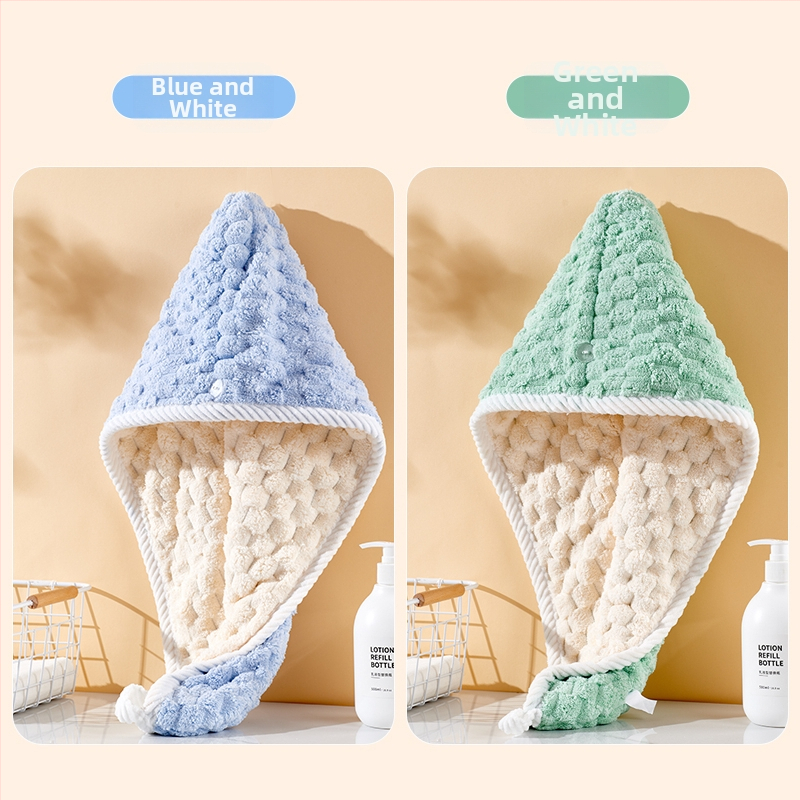 Gyerekeknek szánt hajszárító sapka, dupla rétegű, vastagabb, nagy nedvszívó képesség, gyors száradás