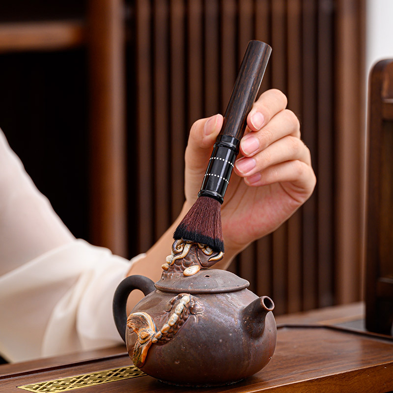 Set ceremonial de ceai Six Gentlemen pentru Kung Fu — accesorii din rășină de înaltă calitate, trusă completă de instrumente pentru ceai, 0,5 kg, ambalaj inclus, vara 2024