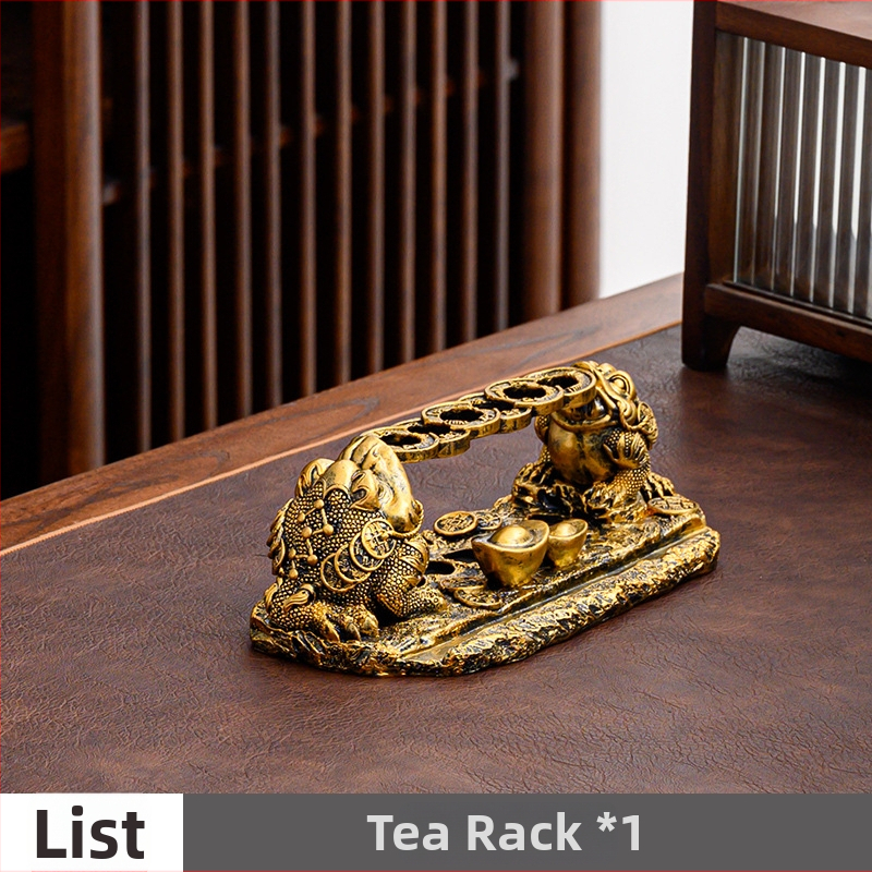 Set ceremonial de ceai Six Gentlemen pentru Kung Fu — accesorii din rășină de înaltă calitate, trusă completă de instrumente pentru ceai, 0,5 kg, ambalaj inclus, vara 2024