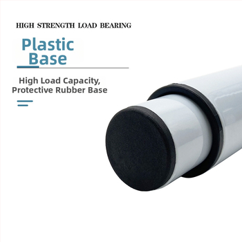 Teleskopinės spintelės kojos, reguliuojamos metalo baldų kojos, šaltai valcuotas plienas, purškimo apdaila, šiuolaikinis minimalistinis stilius