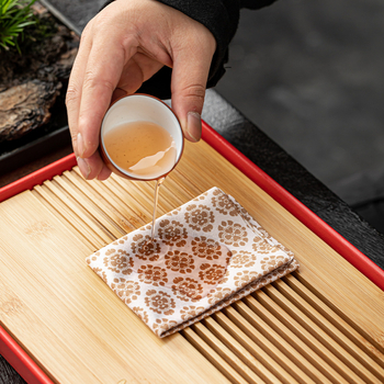 Tējas dvielis Peggy Hall – kokvilna, OPP iepakojums, ražošanas process 29455