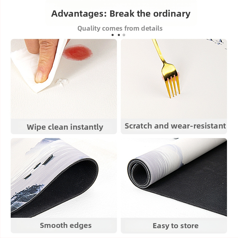 Čajová utierka zo semišu, 500 g, absorpcia 5-10 s, prispôsobiteľné, značka Grapefruit lattice