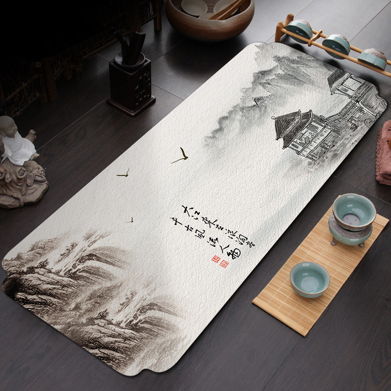 Suede tējas dvielis, 500 g, absorbcija 5-10 s, pielāgošana pieejama, zīmols Grapefruit lattice