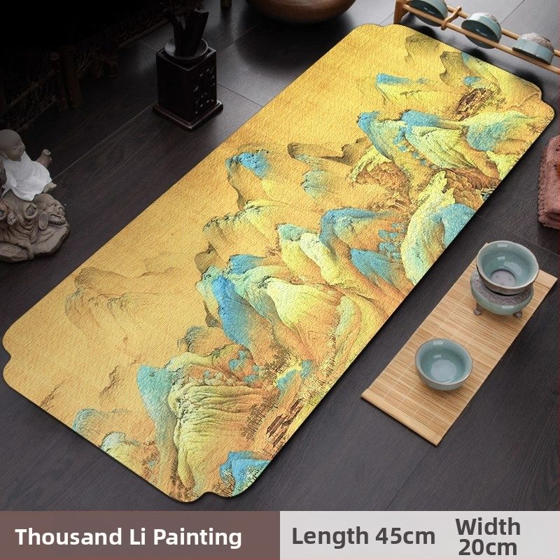 Suede tējas dvielis, 500 g, absorbcija 5-10 s, pielāgošana pieejama, zīmols Grapefruit lattice