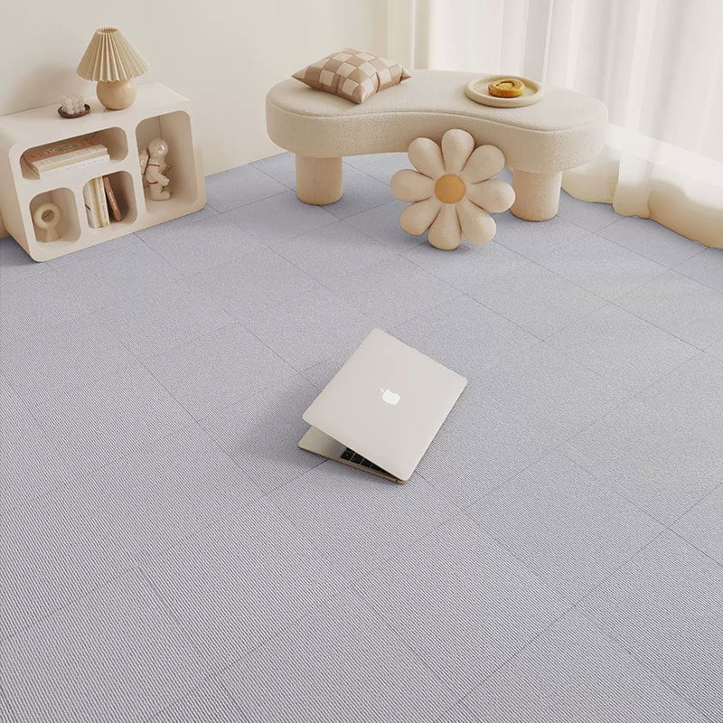 Pašlīmējošas kvadrātveida grīdas plāksnes, poliestera šķiedra, vienots raksts, mazgājam veļas mašīnā, japāņu stils, mūsdienīga vienkāršība