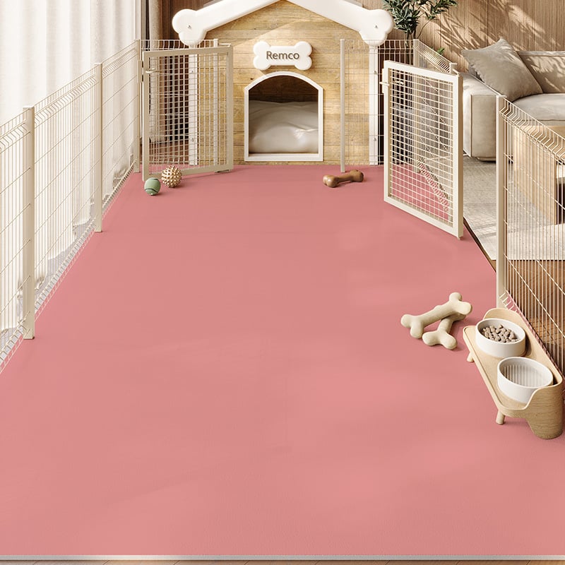 PVC paklājs mājdzīvniekiem, ūdensizturīgs un urīna noturīgs, viegli kopjams, kvadrāta forma, vienkrāsains dizains, piemērots dzīvojamajai istabai