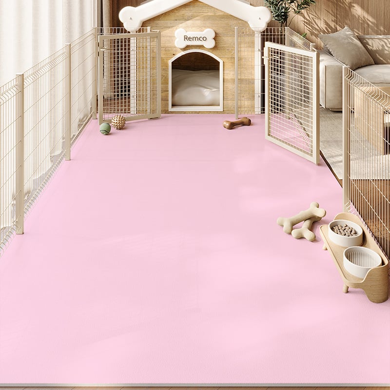 PVC paklājs mājdzīvniekiem, ūdensizturīgs un urīna noturīgs, viegli kopjams, kvadrāta forma, vienkrāsains dizains, piemērots dzīvojamajai istabai