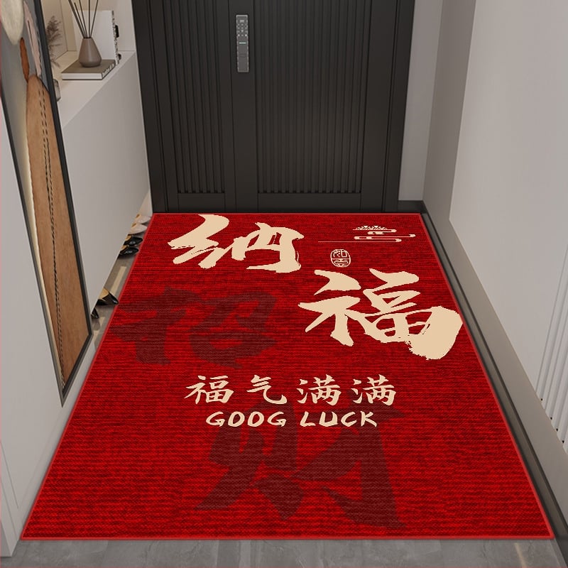 Ieejas paklājs, kristāla velūrs, kvadrāta forma, pielāgota apdruka, mazgājams