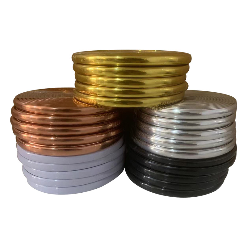 Самозалепващ PVC стенен бордюр – водоустойчив декоративен панел, патерн: солиден, 1 бр., подходящ за дневна, спалня, кухня и баня