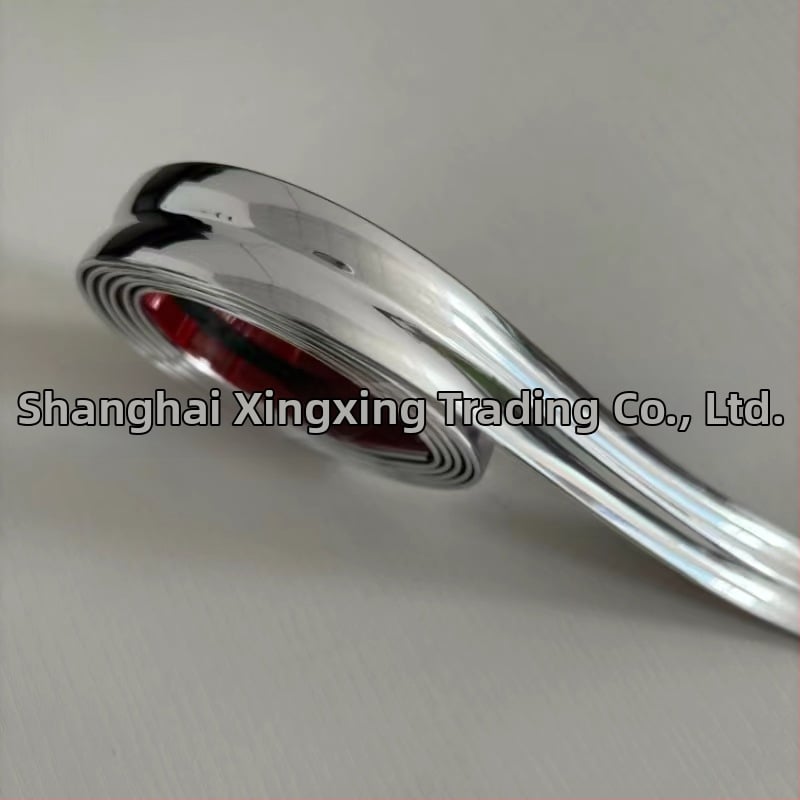 Самозалепващ PVC стенен бордюр – водоустойчив декоративен панел, патерн: солиден, 1 бр., подходящ за дневна, спалня, кухня и баня