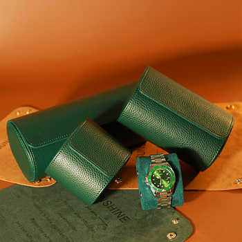 Pulksteņu uzglabāšanas kaste no PU ādas un velūra, ar 1 slotu/2 slotiem/3 slotiem, karstā uzdrukāšana, sudraba uzdrukāšana un serigrafija