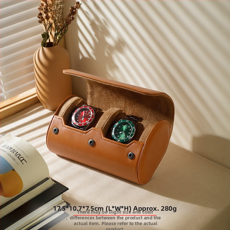 Pulksteņu uzglabāšanas kaste no PU ādas un velūra, ar 1 slotu/2 slotiem/3 slotiem, karstā uzdrukāšana, sudraba uzdrukāšana un serigrafija