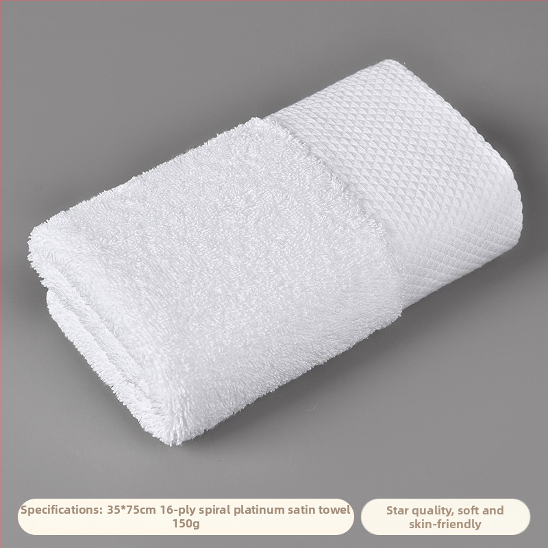 Viesnīcas dvieļi, no 100% kokvilnas, biezāki, dzija 32/21/16s, vienpavediena, 25 g, absorbcija 0–5 s