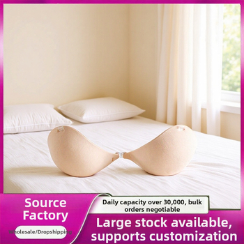 Pamut melltartó párnák, vastagított, láthatatlan, lélegző, push-up hatás