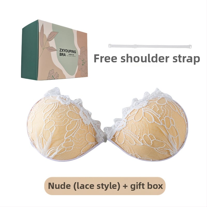 Pamut melltartó párnák, vastagított, láthatatlan, lélegző, push-up hatás