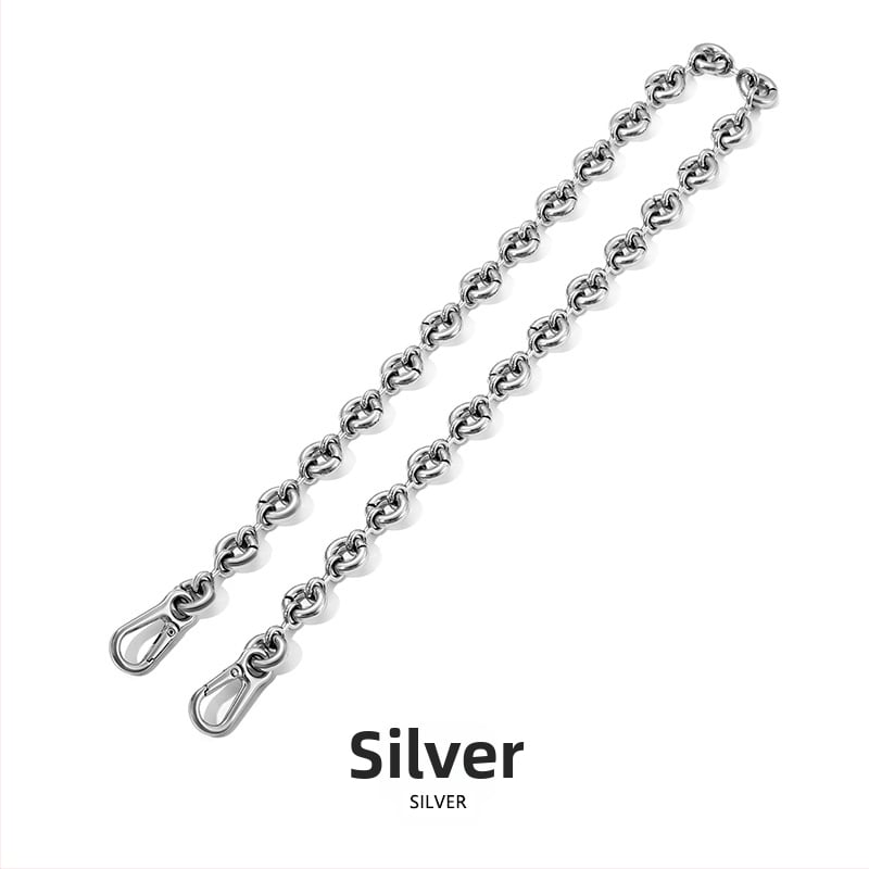 Чанта/Презрамка за рамо – сплавен синджир, облекчаване на товара, едноцветен дизайн, Лято 2024