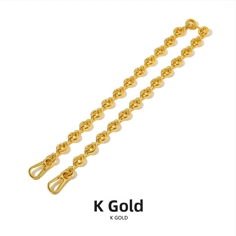 Чанта/Презрамка за рамо – сплавен синджир, облекчаване на товара, едноцветен дизайн, Лято 2024