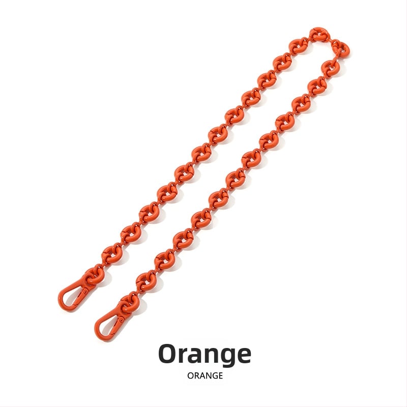 Чанта/Презрамка за рамо – сплавен синджир, облекчаване на товара, едноцветен дизайн, Лято 2024