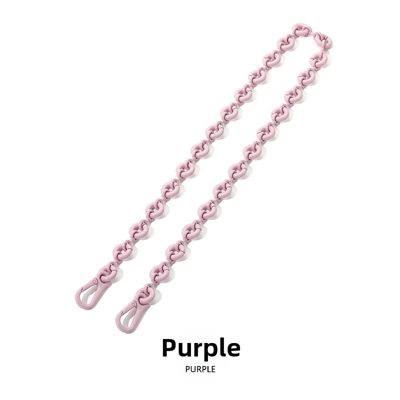 Чанта/Презрамка за рамо – сплавен синджир, облекчаване на товара, едноцветен дизайн, Лято 2024