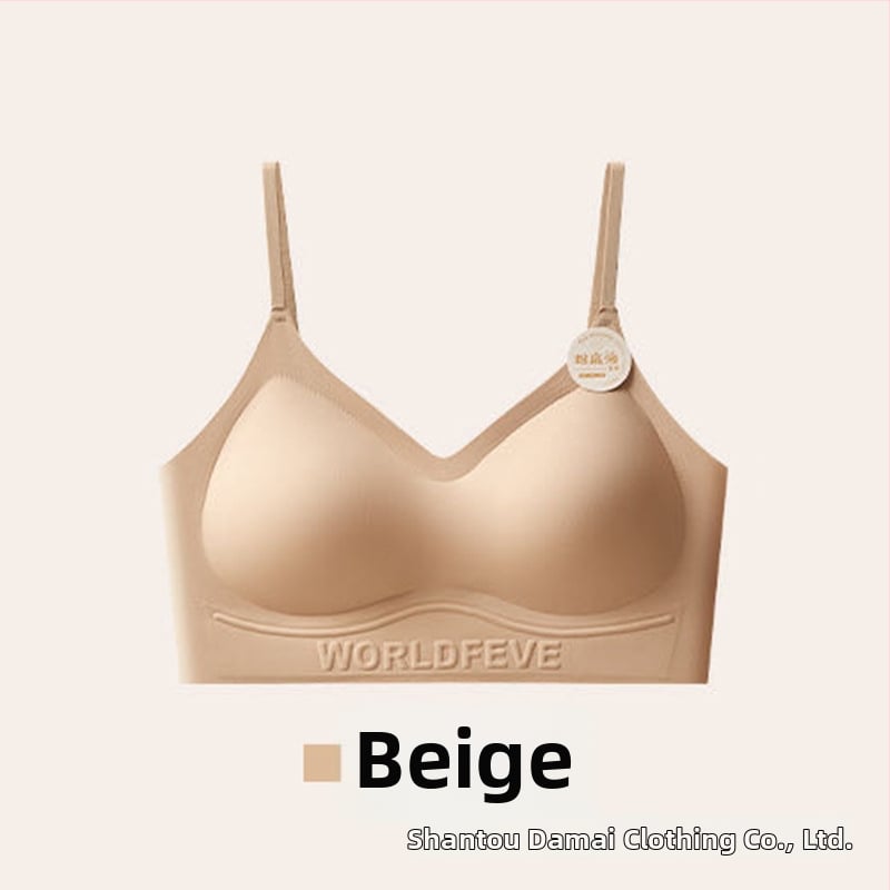 Nylon seamless melltartó 3/4-es kosár, pamut alakformáló kosár, spandex bélés, anti-statikus, rögzített dupla vállpántok