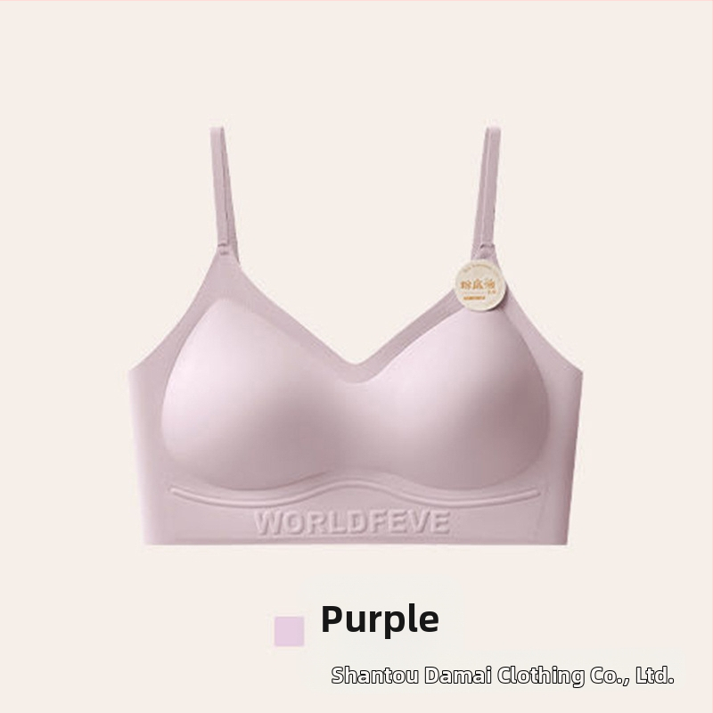 Nylon seamless melltartó 3/4-es kosár, pamut alakformáló kosár, spandex bélés, anti-statikus, rögzített dupla vállpántok