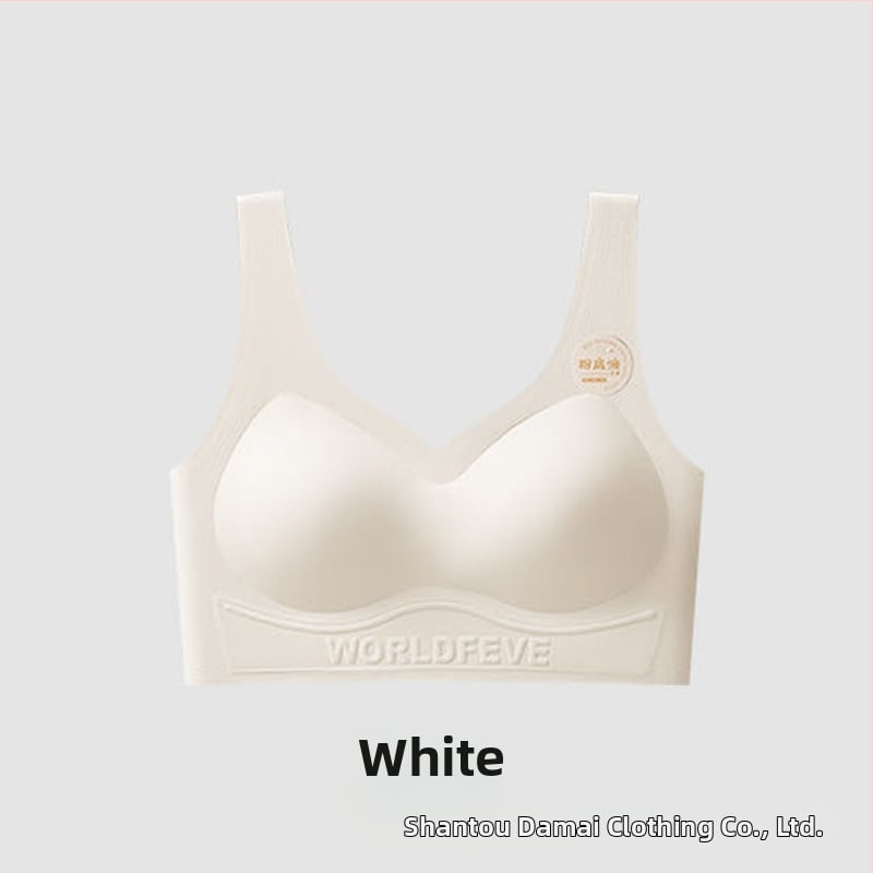 Nylon seamless melltartó 3/4-es kosár, pamut alakformáló kosár, spandex bélés, anti-statikus, rögzített dupla vállpántok