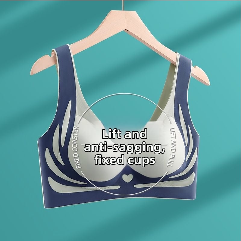 Νάιλον χωρίς ραφές, χωρίς καλώδια, με επένδυση και πλήρεις καλυπτικές κάψες, Push-Up, διαπνέον και άνετο