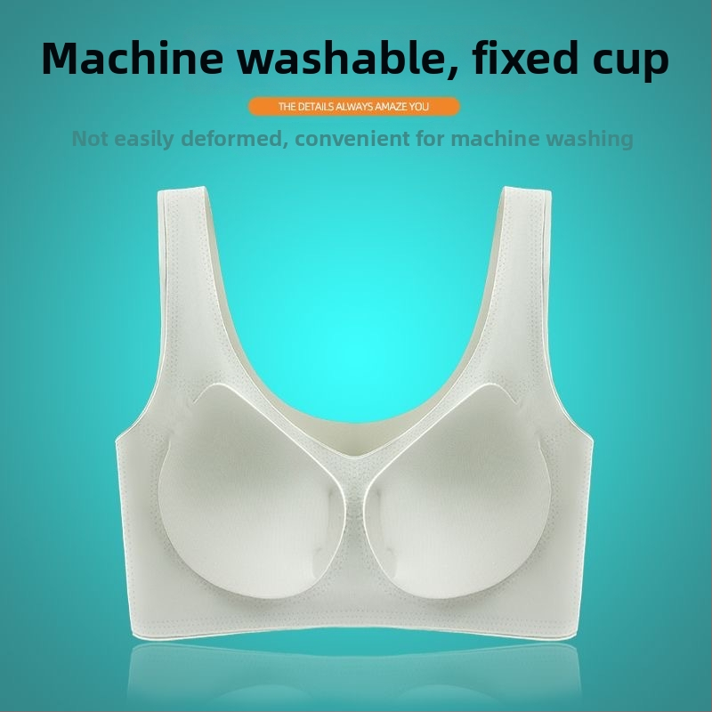 Νάιλον χωρίς ραφές, χωρίς καλώδια, με επένδυση και πλήρεις καλυπτικές κάψες, Push-Up, διαπνέον και άνετο