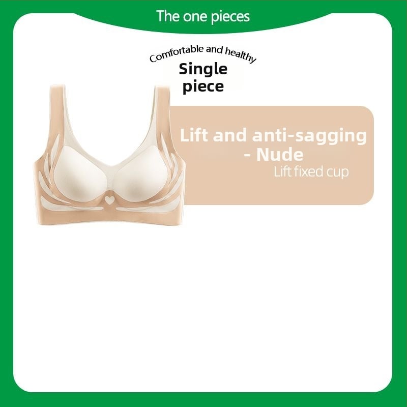 Νάιλον χωρίς ραφές, χωρίς καλώδια, με επένδυση και πλήρεις καλυπτικές κάψες, Push-Up, διαπνέον και άνετο