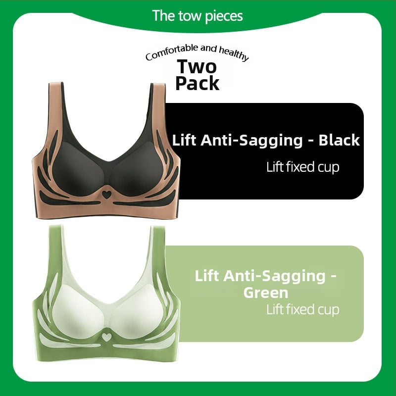 Νάιλον χωρίς ραφές, χωρίς καλώδια, με επένδυση και πλήρεις καλυπτικές κάψες, Push-Up, διαπνέον και άνετο