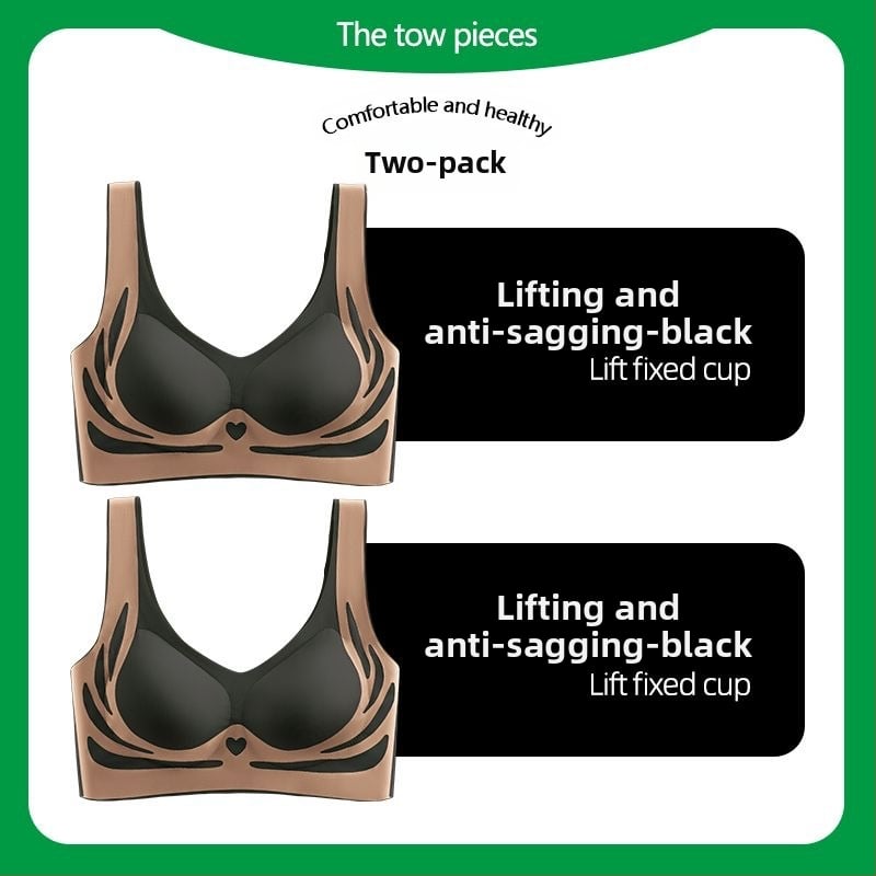 Νάιλον χωρίς ραφές, χωρίς καλώδια, με επένδυση και πλήρεις καλυπτικές κάψες, Push-Up, διαπνέον και άνετο