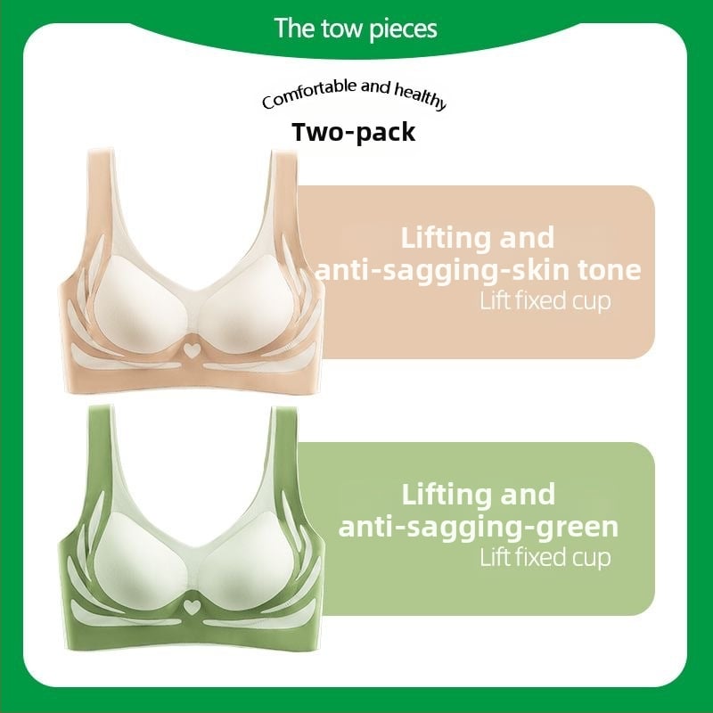 Νάιλον χωρίς ραφές, χωρίς καλώδια, με επένδυση και πλήρεις καλυπτικές κάψες, Push-Up, διαπνέον και άνετο